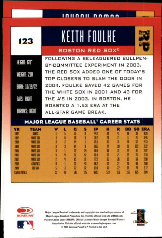 2005 Donruss Baseball Card Pick 1-168 - Picture 111 of 201