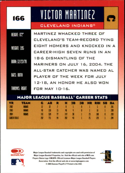 2005 Donruss Baseball Card Pick 1-168 - Picture 197 of 201