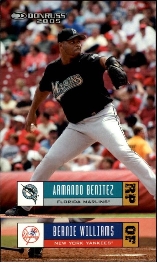 A9309- 2005 Donruss Baseball Cards 1-275 +Rookies -You Pick- 15+ FREE US SHIP - Picture 380 of 397