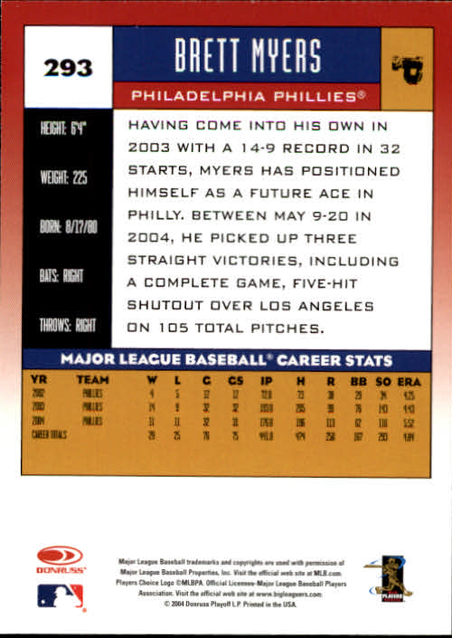 A9309- 2005 Donruss Baseball Karten 251-400 Einsätze -du Pick- 15 + Kostenlose - Bild 87 von 291