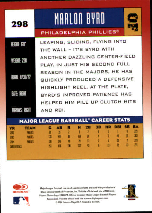 A9309- 2005 Donruss Baseball Karten 251-400 Einsätze -du Pick- 15 + Kostenlose - Bild 97 von 291