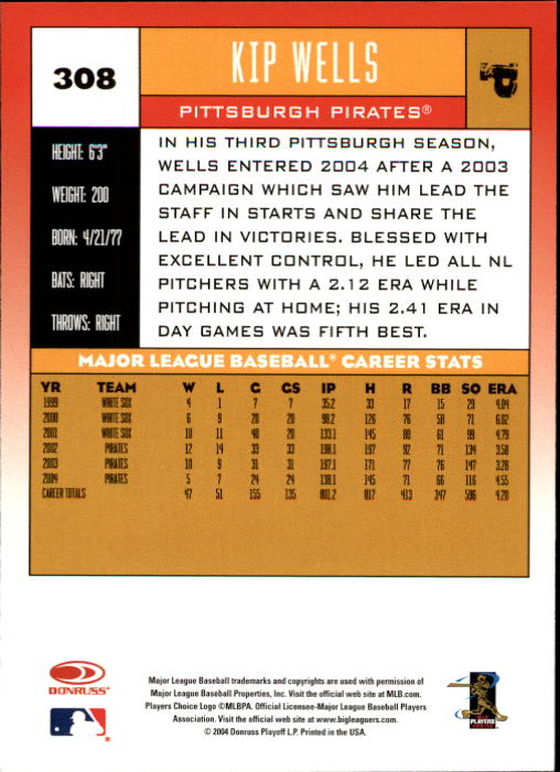 A9309- 2005 Donruss Baseball Karten 251-400 Einsätze -du Pick- 15 + Kostenlose - Bild 117 von 291