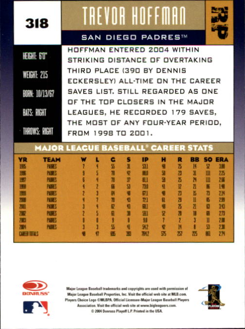 A9309- 2005 Donruss Baseball Karten 251-400 Einsätze -du Pick- 15 + Kostenlose - Bild 137 von 291