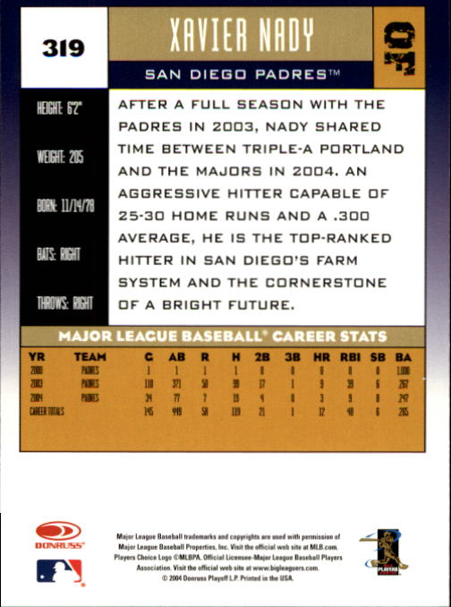 A9309- 2005 Donruss Baseball Karten 251-400 Einsätze -du Pick- 15 + Kostenlose - Bild 139 von 291