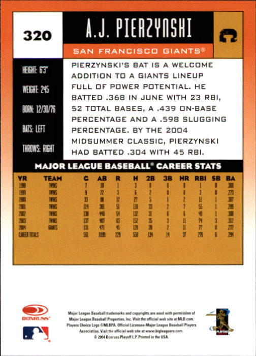 A9309- 2005 Donruss Baseball Karten 251-400 Einsätze -du Pick- 15 + Kostenlose - Bild 141 von 291
