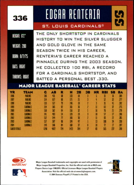 A9309- 2005 Donruss Baseball Karten 251-400 Einsätze -du Pick- 15 + Kostenlose - Bild 173 von 291