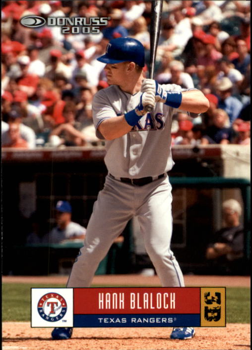 2005 Donruss #357 Hank Blalock