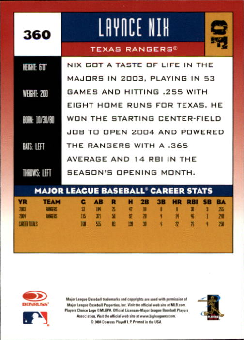 A9309- 2005 Donruss Baseball Karten 251-400 Einsätze -du Pick- 15 + Kostenlose - Bild 221 von 291