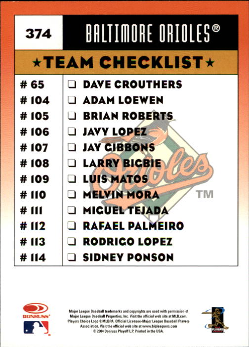 A9309- 2005 Donruss Baseball Karten 251-400 Einsätze -du Pick- 15 + Kostenlose - Bild 249 von 291