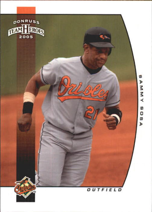 2005 Donruss Team Heroes #75 Sammy Sosa