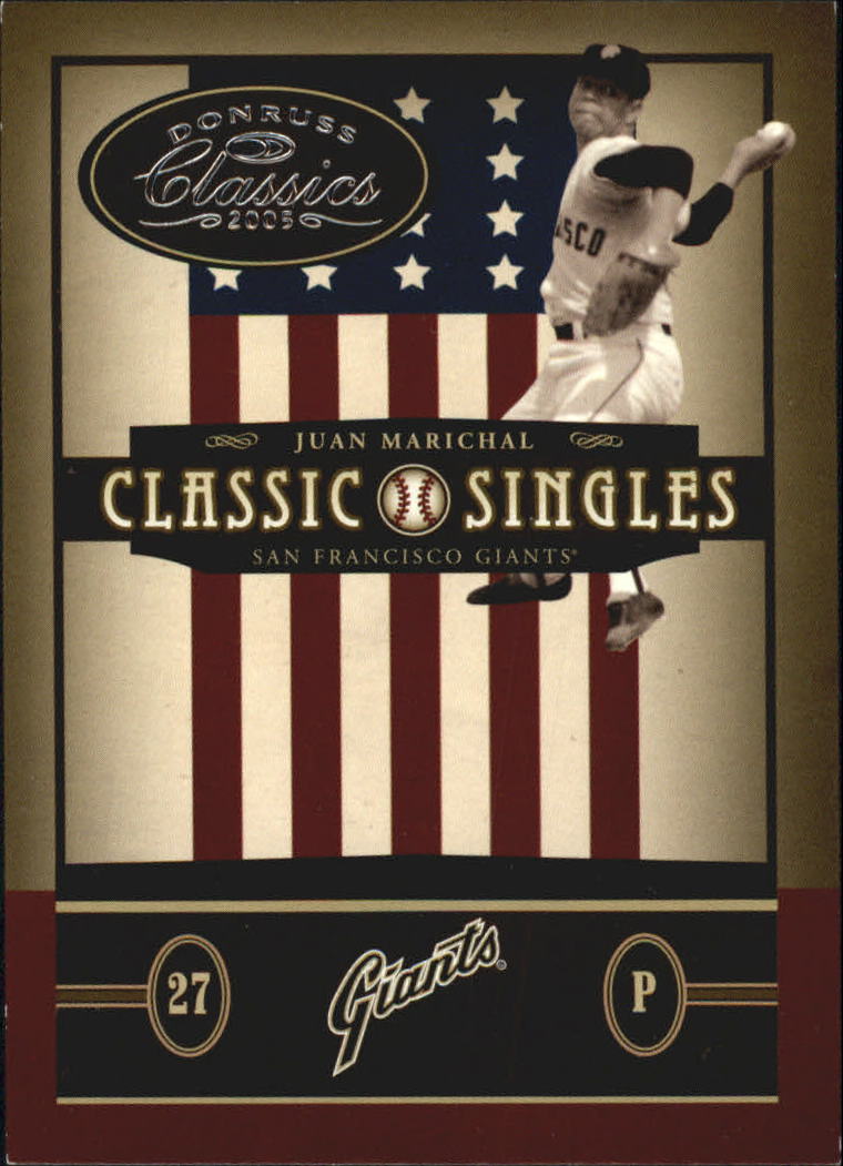 2005 Donruss Classics Classic Singles #27 Juan Marichal