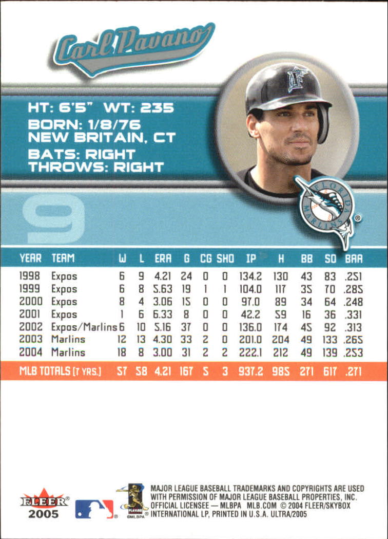 B3434- 2005 Ultra Baseball Card #s 1-220 +Inserts -You Pick- 15+ FREE US SHIP - Picture 19 of 430