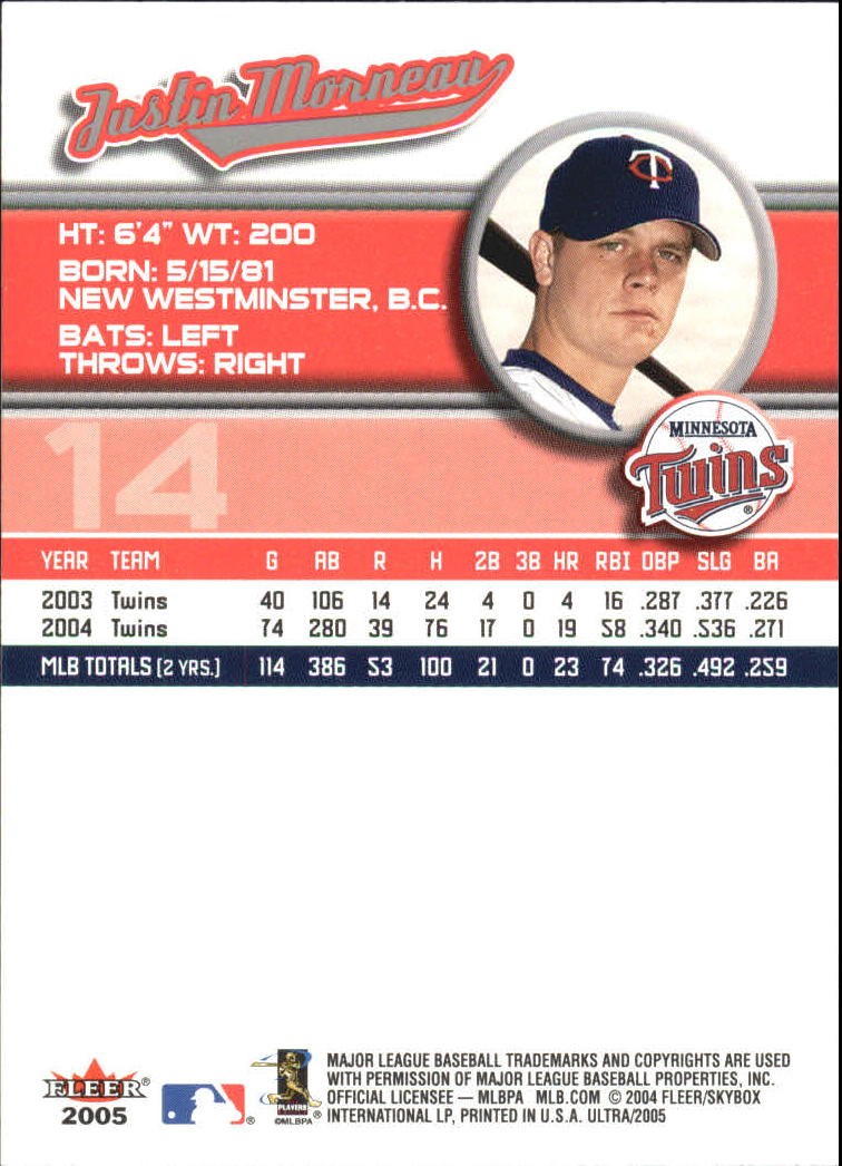 B3434- 2005 Ultra Baseball Card #s 1-220 +Inserts -You Pick- 15+ FREE US SHIP - Picture 29 of 430