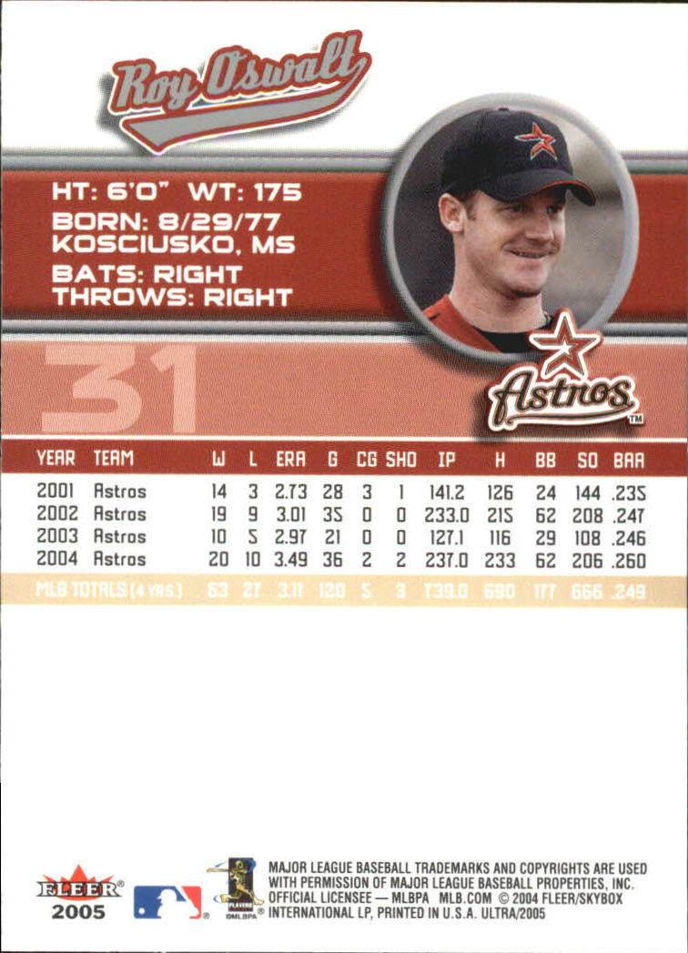 B3434- 2005 Ultra Baseball Card #s 1-220 +Inserts -You Pick- 15+ FREE US SHIP - Picture 63 of 430