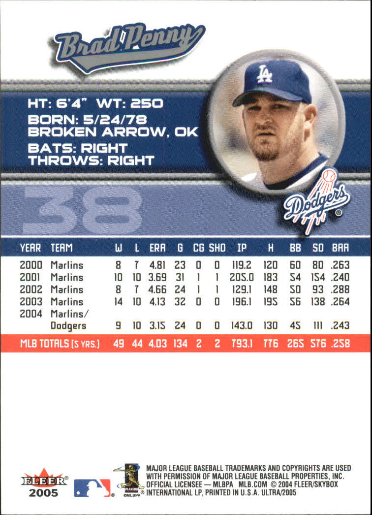 B3434- 2005 Ultra Baseball Card #s 1-220 +Inserts -You Pick- 15+ FREE US SHIP - Picture 77 of 430