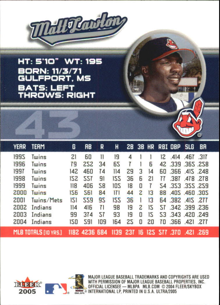 B3434- 2005 Ultra Baseball Card #s 1-220 +Inserts -You Pick- 15+ FREE US SHIP - Picture 87 of 430