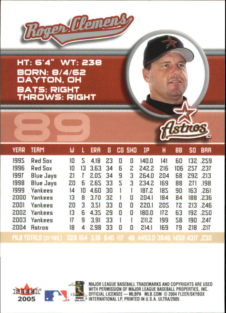 B3434- 2005 Ultra Baseball Card #s 1-220 +Inserts -You Pick- 15+ FREE US SHIP - Picture 179 of 430