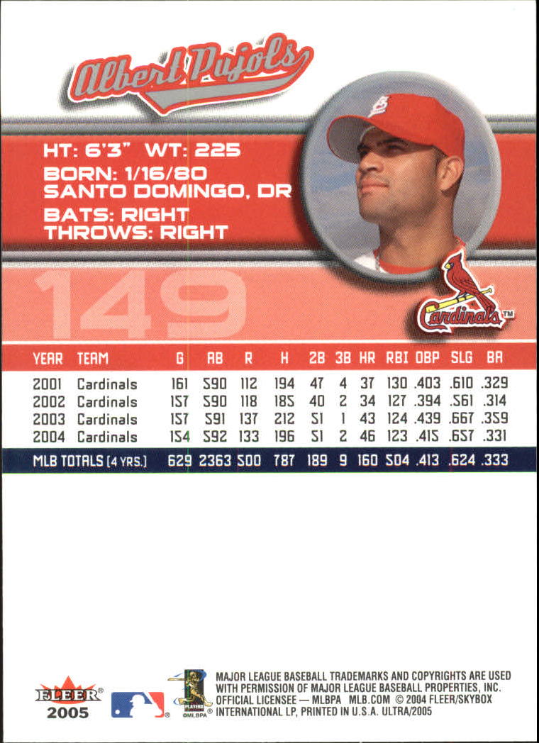 B3434- 2005 Ultra Baseball Card #s 1-220 +Inserts -You Pick- 15+ FREE US SHIP - Picture 297 of 430