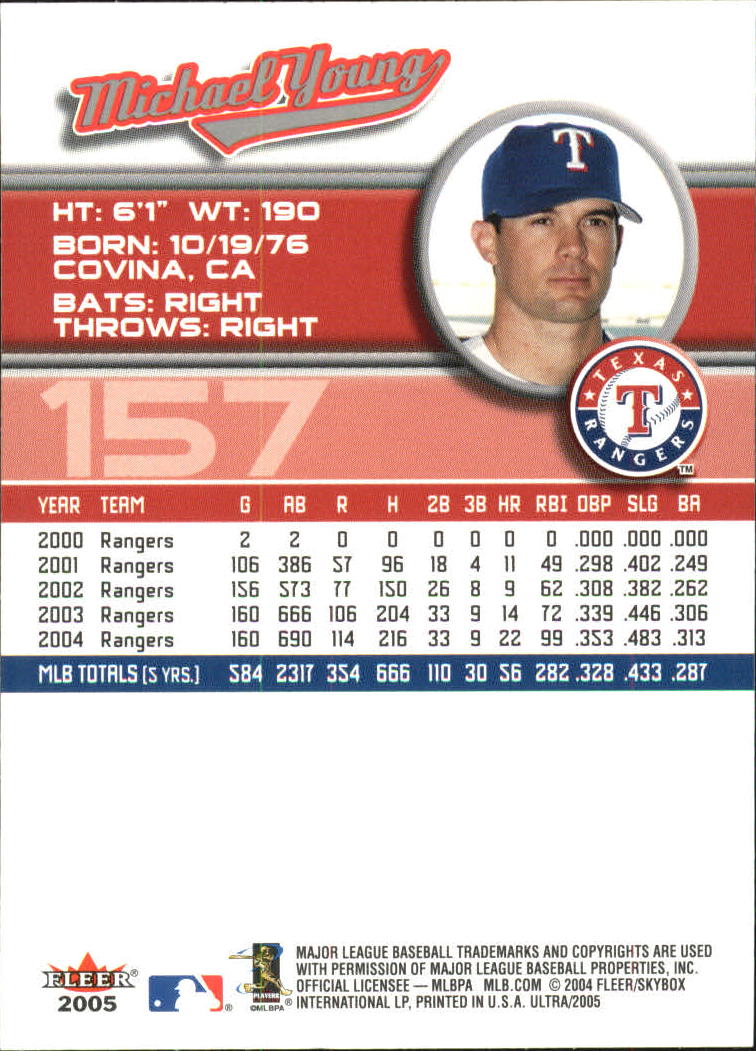 B3434- 2005 Ultra Baseball Card #s 1-220 +Inserts -You Pick- 15+ FREE US SHIP - Picture 313 of 430