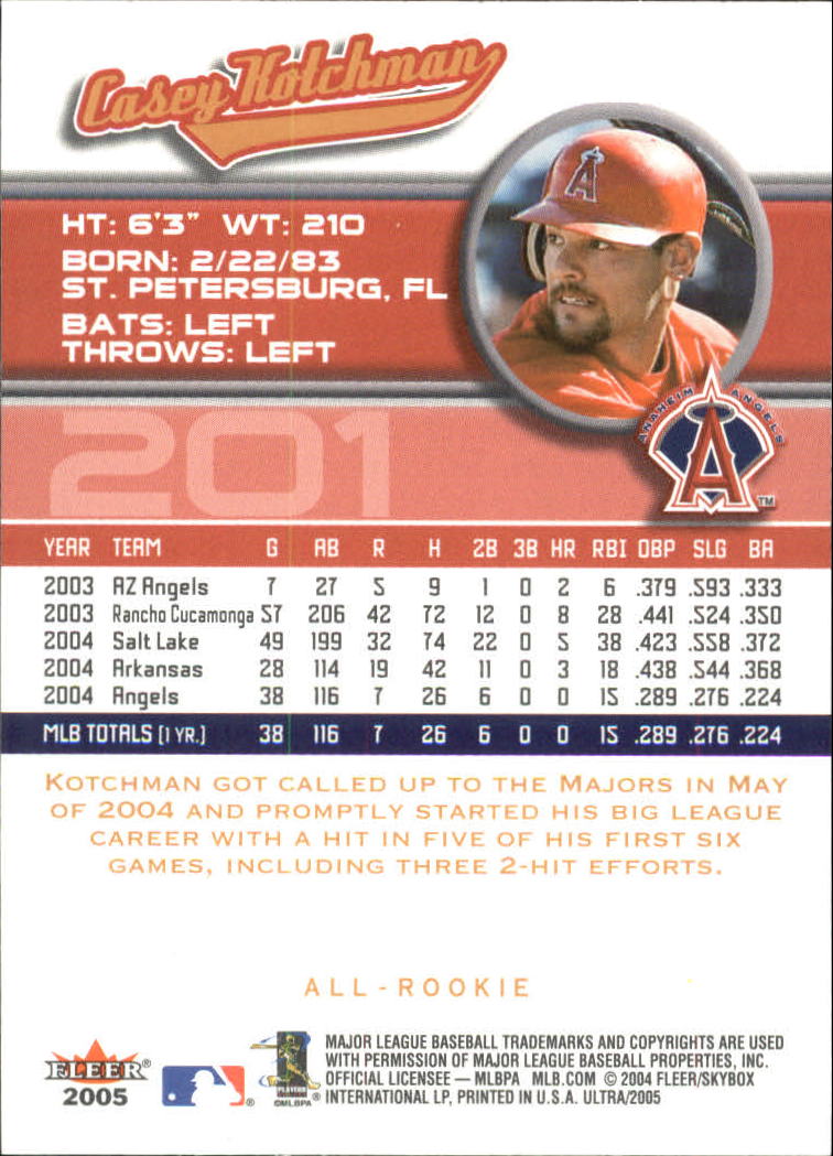 B3434- 2005 Ultra Baseball Card #s 1-220 +Inserts -You Pick- 15+ FREE US SHIP - Picture 399 of 430