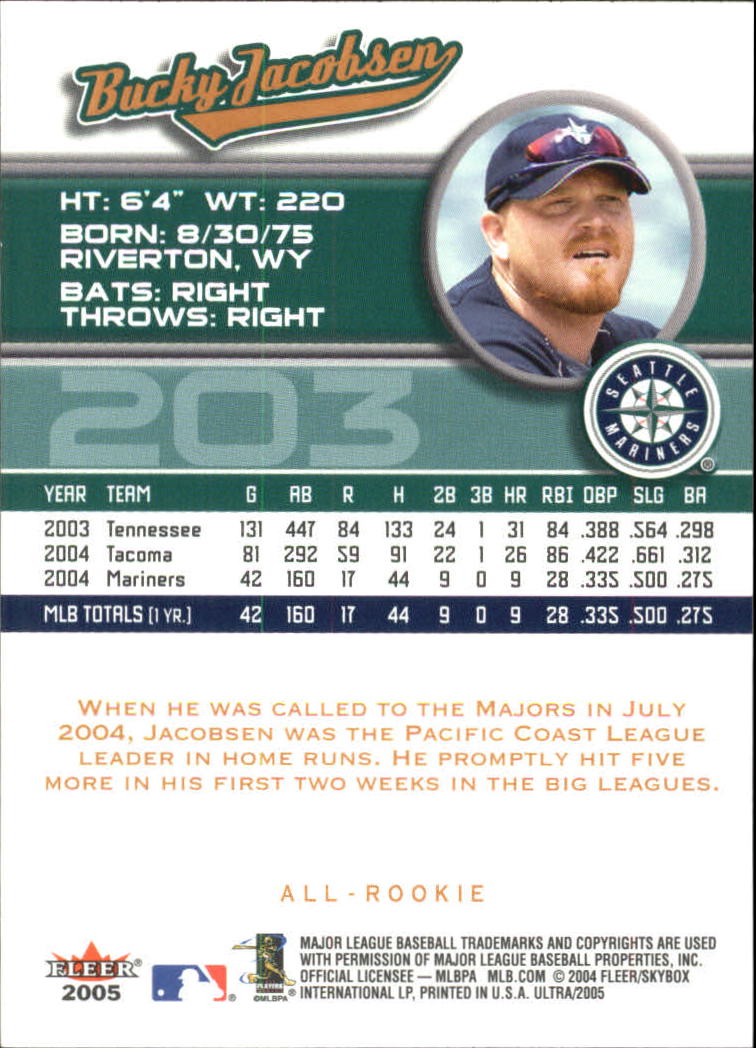 B3434- 2005 Ultra Baseball Card #s 1-220 +Inserts -You Pick- 15+ FREE US SHIP - Picture 403 of 430