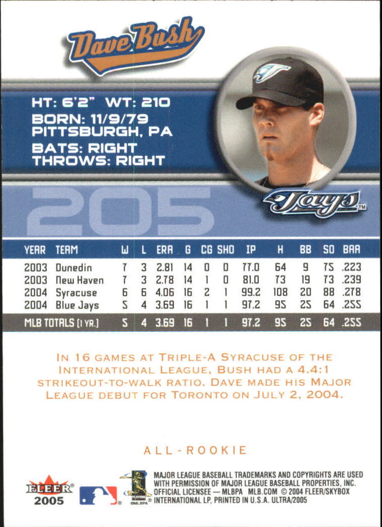 B3434- 2005 Ultra Baseball Card #s 1-220 +Inserts -You Pick- 15+ FREE US SHIP - Picture 405 of 430