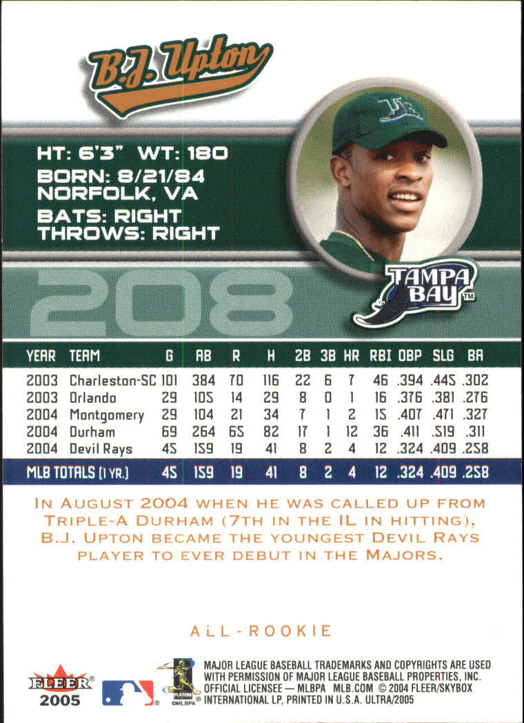 B3434- 2005 Ultra Baseball Card #s 1-220 +Inserts -You Pick- 15+ FREE US SHIP - Picture 411 of 430