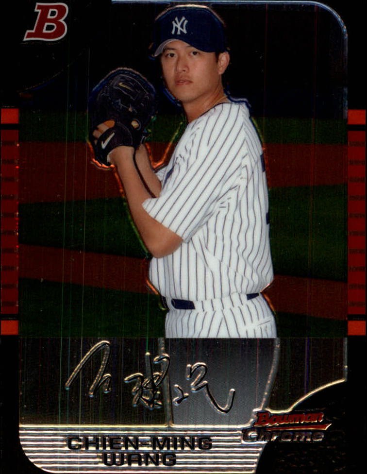 2005 Bowman Chrome Draft #4 Chien-Ming Wang