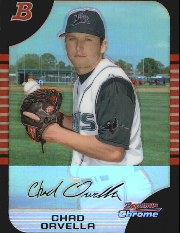 2005 Bowman Chrome Draft Refractors #29 Chad Orvella