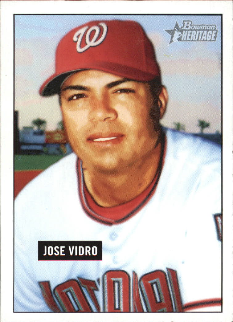 2005 Bowman Heritage #41 Jose Vidro