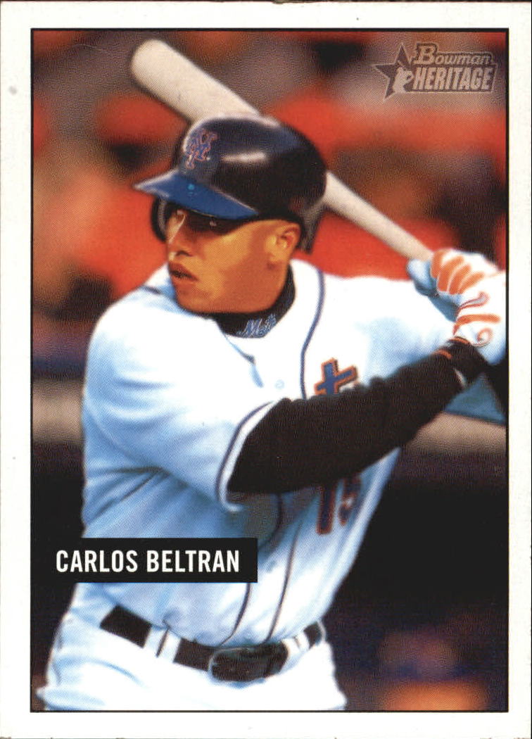 2005 Bowman Heritage #108 Carlos Beltran