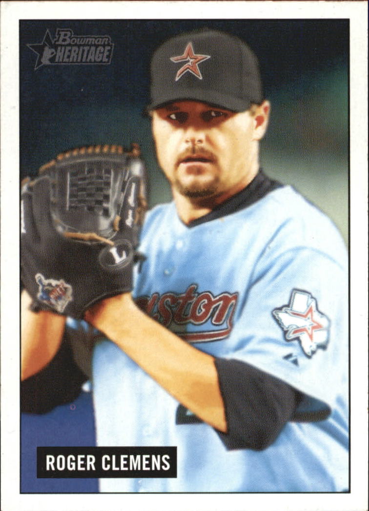 2005 Bowman Heritage #173 Roger Clemens