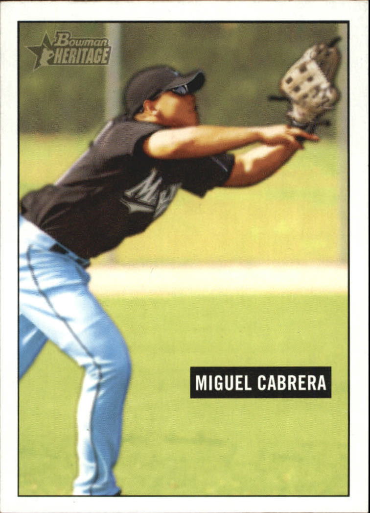 2005 Bowman Heritage #194 Miguel Cabrera