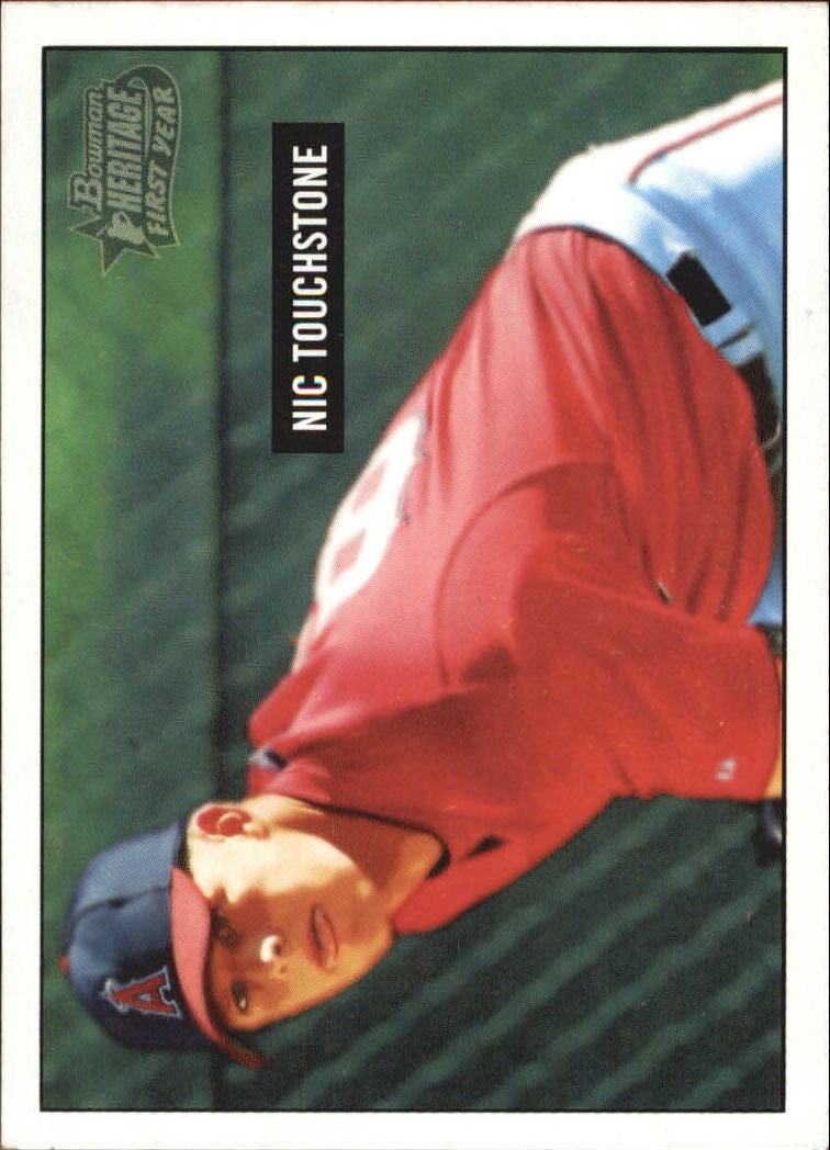 2005 Bowman Heritage #262 Nick Touchstone FY RC