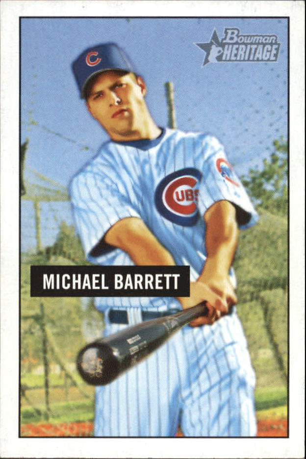 2005 Bowman Heritage Mini #138 Michael Barrett
