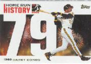 2005 Topps Barry Bonds Home Run History #79 Barry Bonds HR79