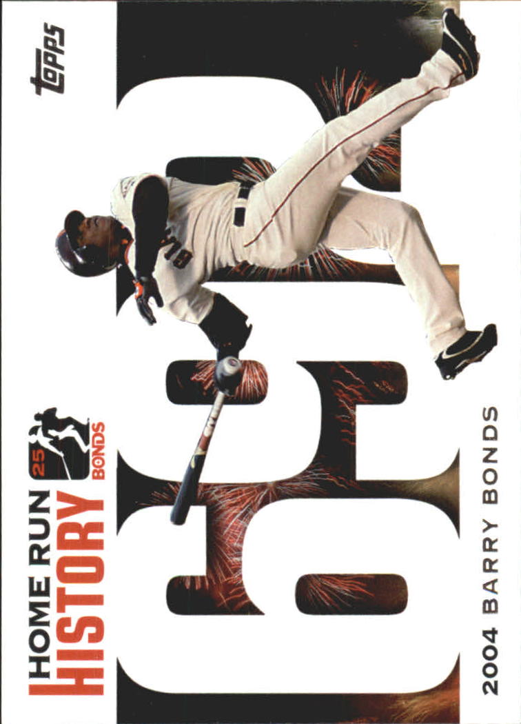 2007 Topps Home Run History Barry Bonds #745