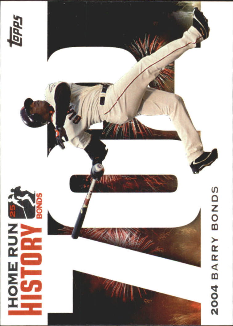 2005 Topps Barry Bonds Home Run History #702 Barry Bonds HR702