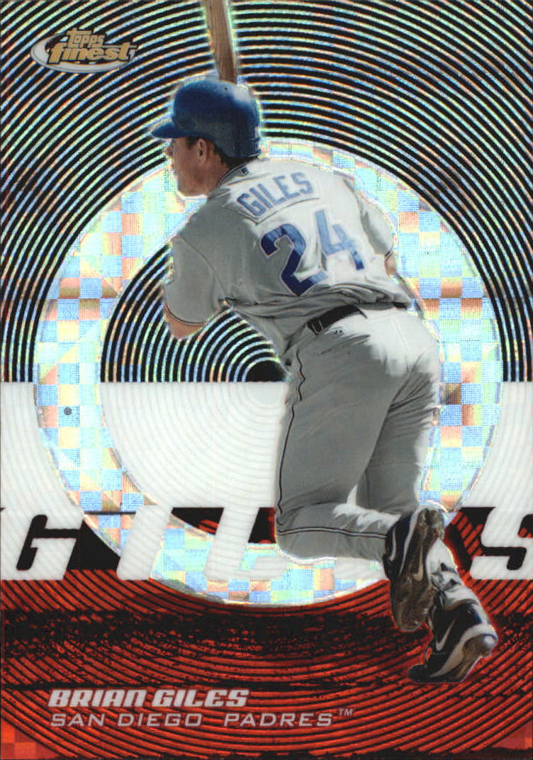 2005 Finest X-Fractors #21  Brian Giles