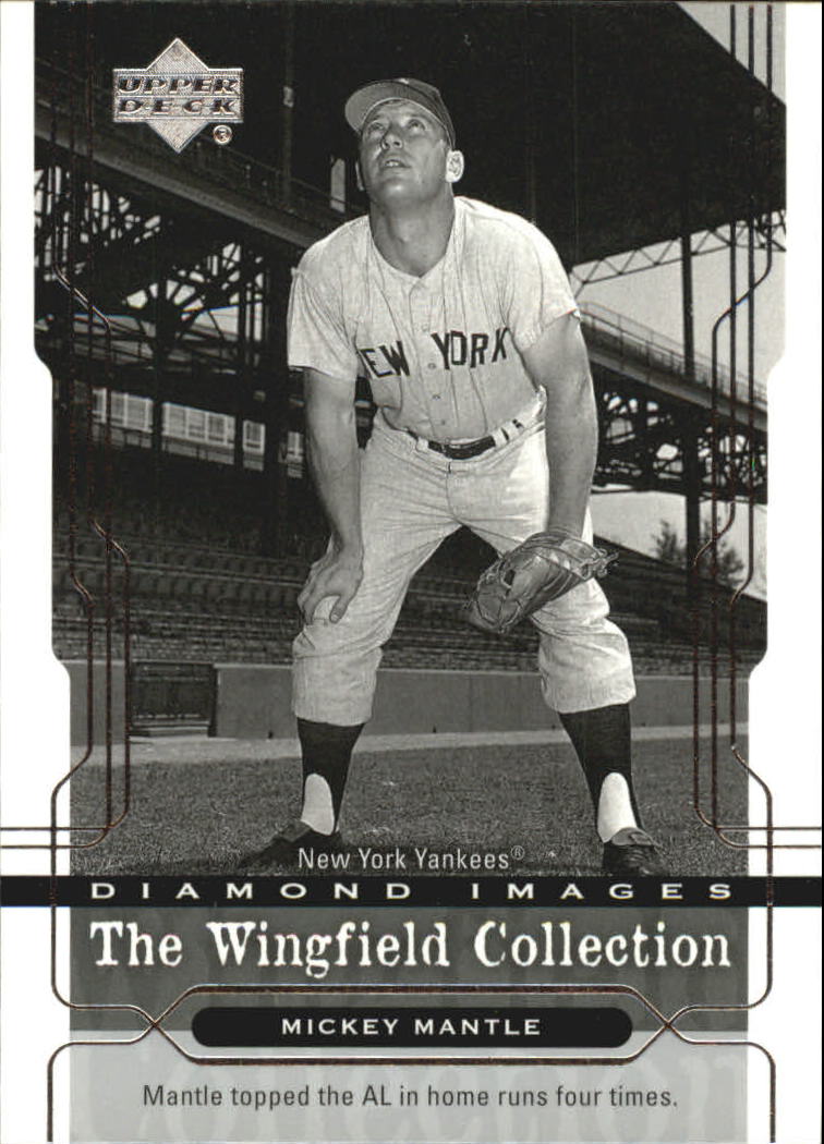 2005 Upper Deck Wingfield Collection #4 Mickey Mantle