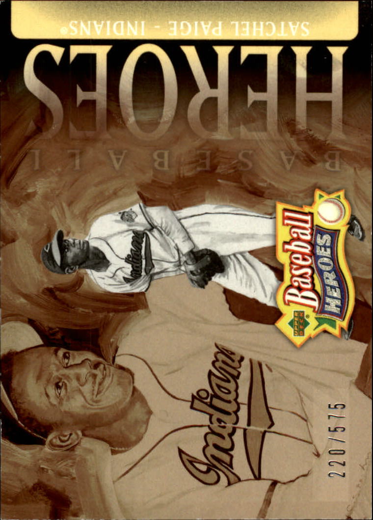 2005 Upper Deck Baseball Heroes #185 Satchel Paige Indians HDR