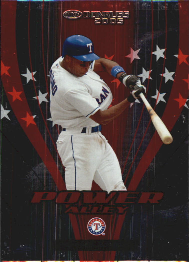 2005 Donruss Power Alley Red #5 Alfonso Soriano