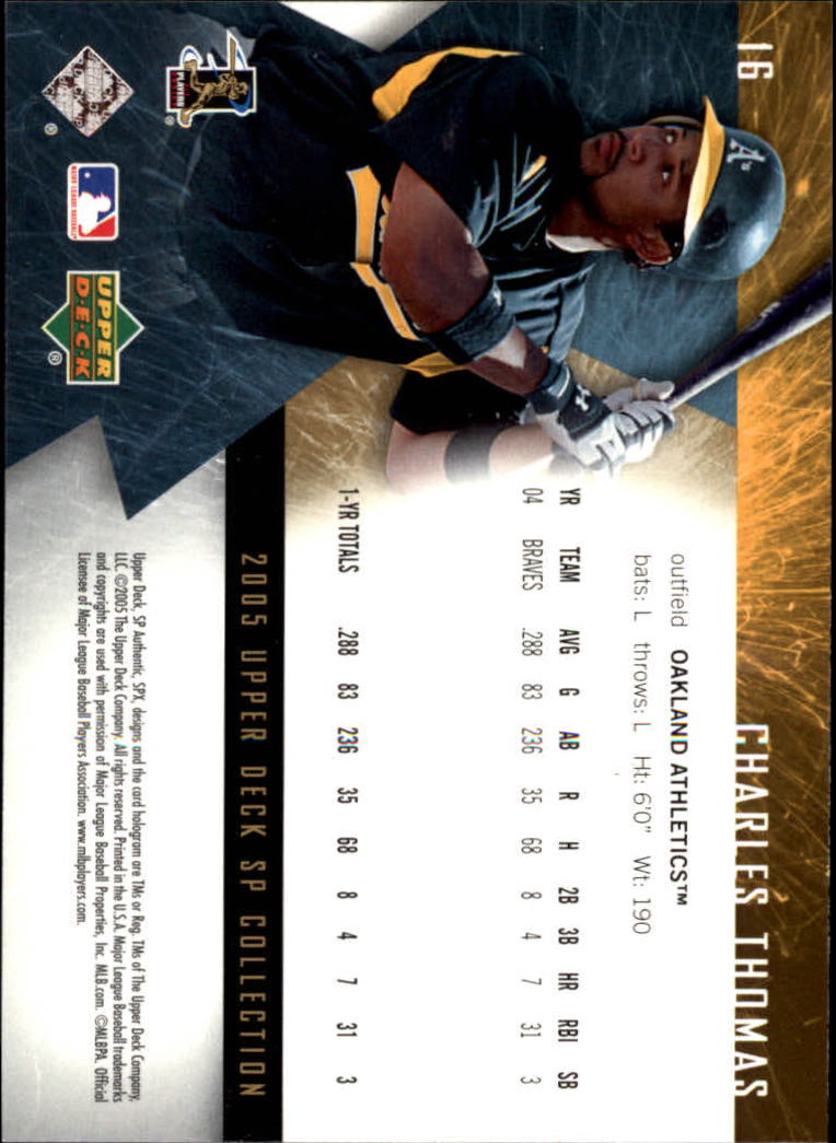 A7675- 2005 SPx Baseball Card #s 1-100 +Inserts -You Pick- 15+ FREE US SHIP - Picture 27 of 161