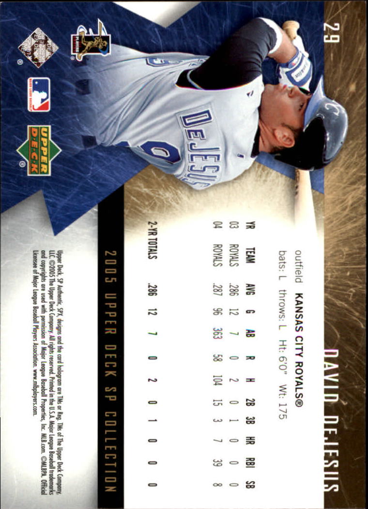 A7675- 2005 SPx Baseball Card #s 1-100 +Inserts -You Pick- 15+ FREE US SHIP - Picture 49 of 161