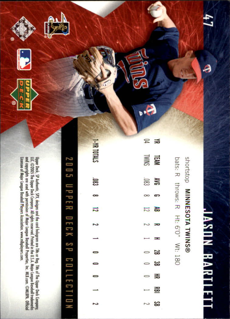 A7675- 2005 SPx Baseball Card #s 1-100 +Inserts -You Pick- 15+ FREE US SHIP - Picture 81 of 161