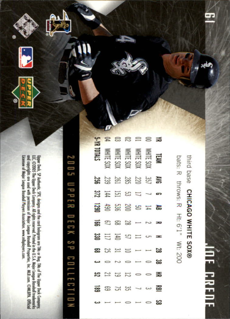 A7675- 2005 SPx Baseball Card #s 1-100 +Inserts -You Pick- 15+ FREE US SHIP - Picture 97 of 161