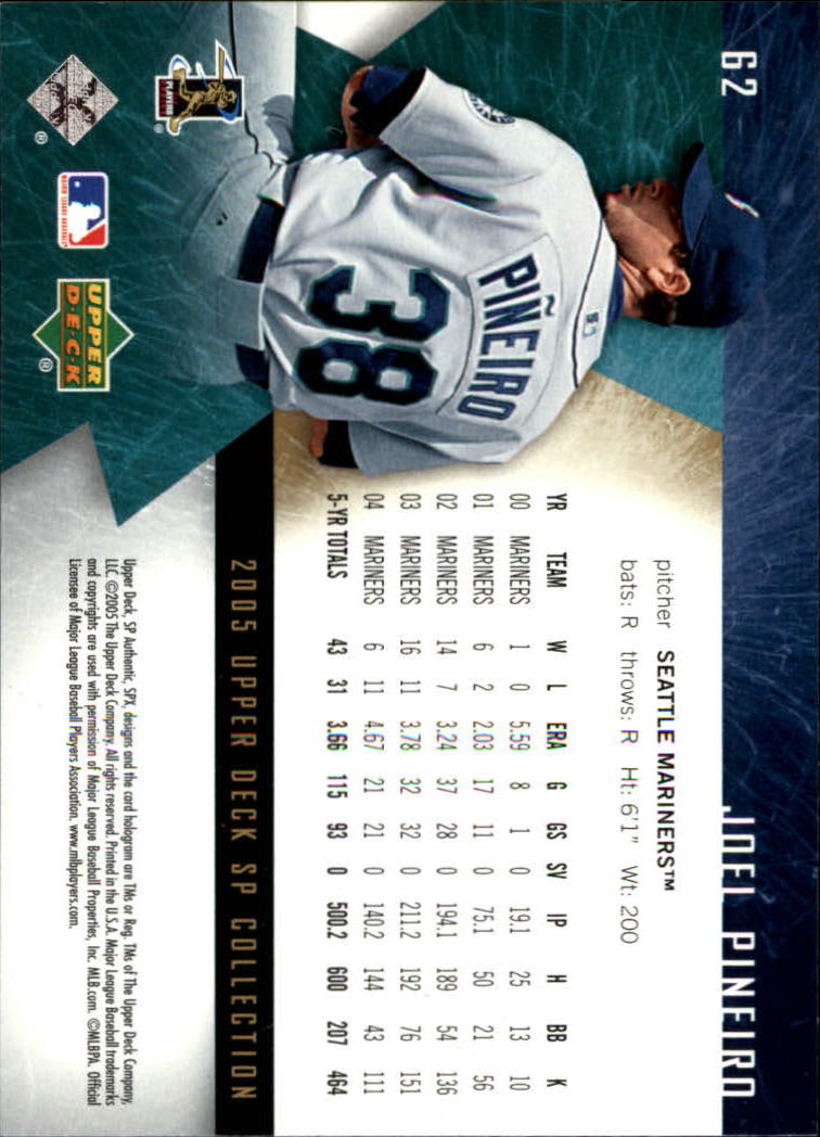 A7675- 2005 SPx Baseball Card #s 1-100 +Inserts -You Pick- 15+ FREE US SHIP - Picture 99 of 161