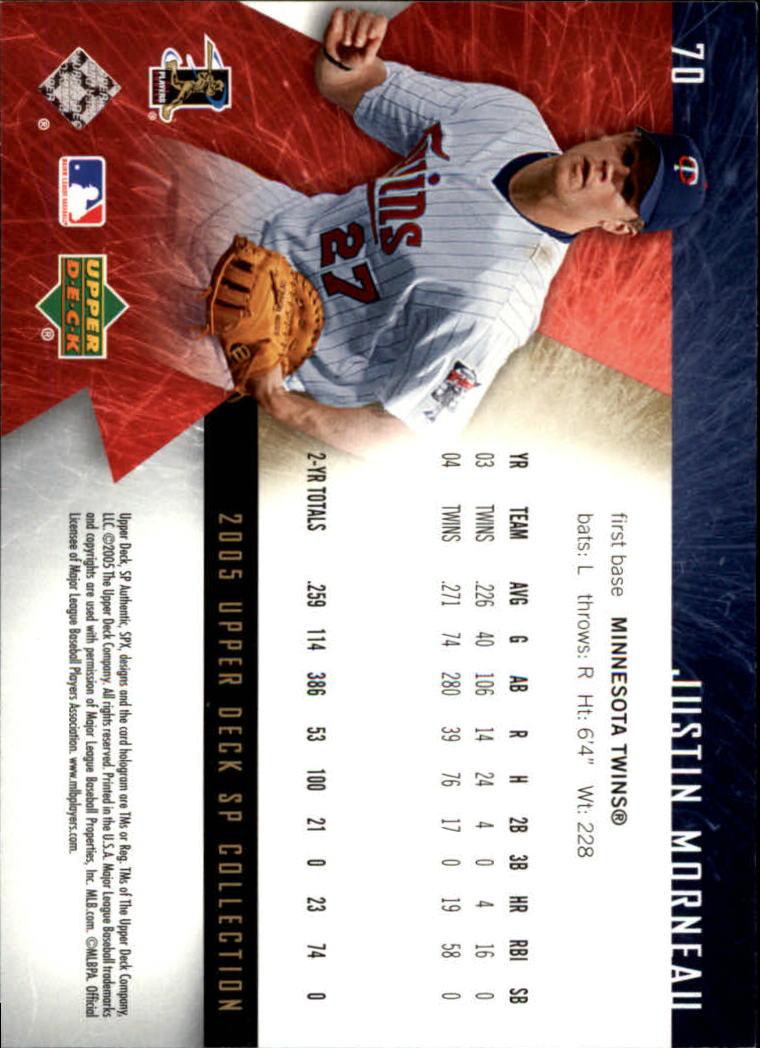 A7675- 2005 SPx Baseball Card #s 1-100 +Inserts -You Pick- 15+ FREE US SHIP - Picture 111 of 161