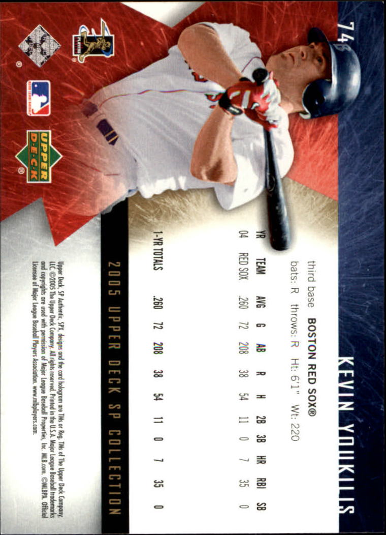 A7675- 2005 SPx Baseball Card #s 1-100 +Inserts -You Pick- 15+ FREE US SHIP - Picture 117 of 161
