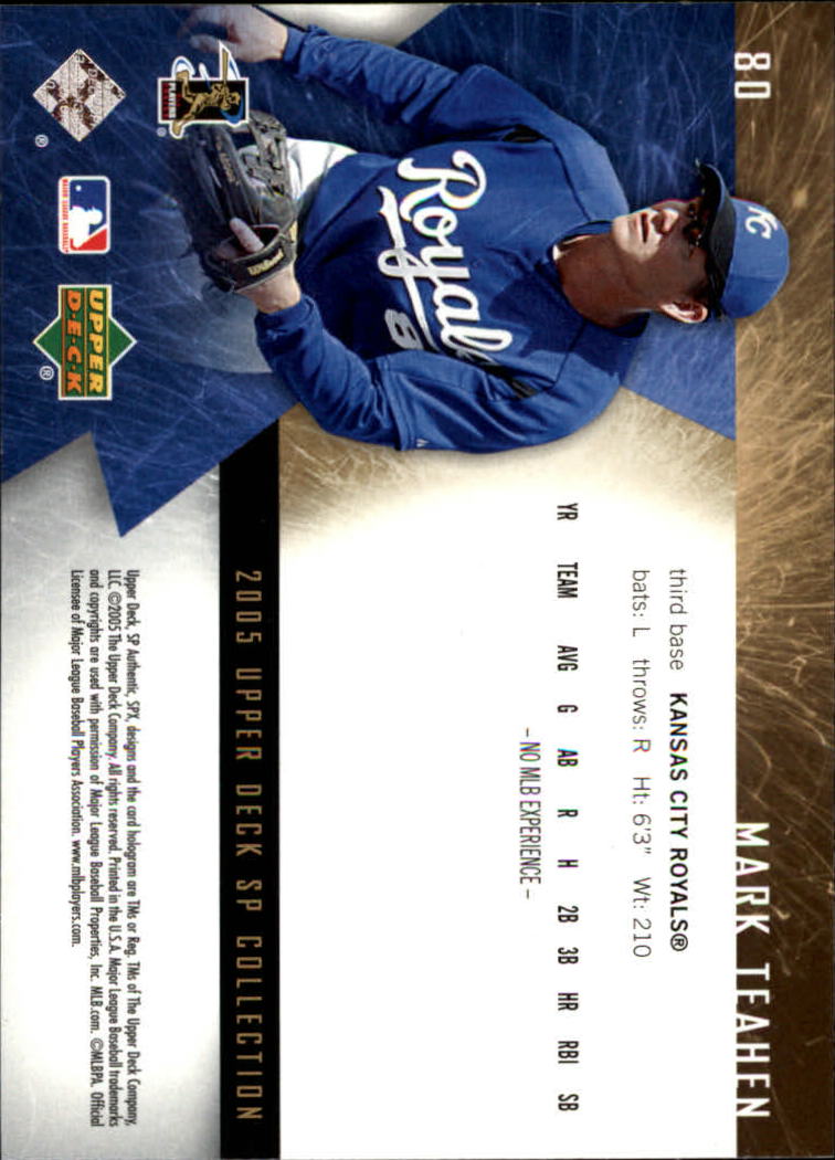 A7675- 2005 SPx Baseball Card #s 1-100 +Inserts -You Pick- 15+ FREE US SHIP - Picture 125 of 161